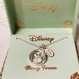 Disney  Mickey Forever Necklace NIB